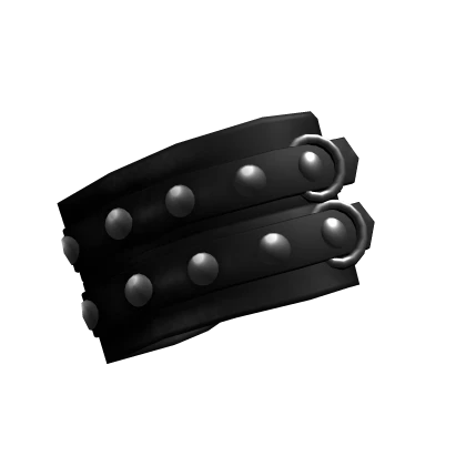 3.0 studded black bracelet (left)