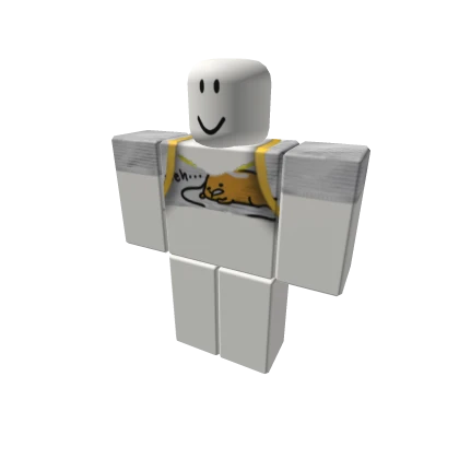 Gudetama Backpack matching shirt girl