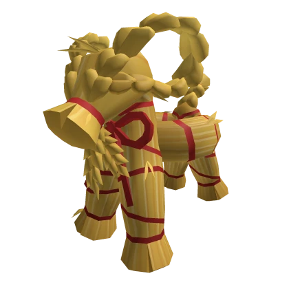 Amazon Straw Yule Goat