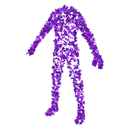 Galaxy Glitchy suit!