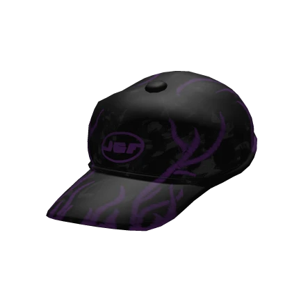 Distressed Backwards Cap Black