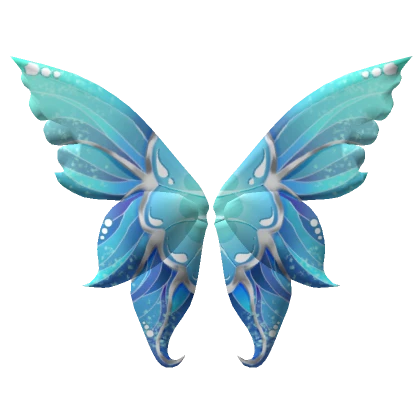 Ocean Blue Fairy Wings