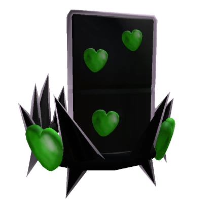 Crown of Hearts Green