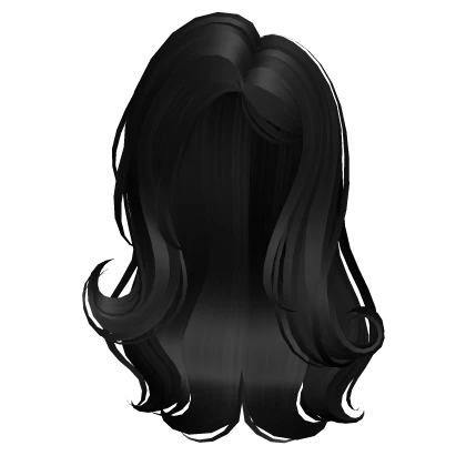 Fluttershy's Cute Gentle Shy Hair in Black