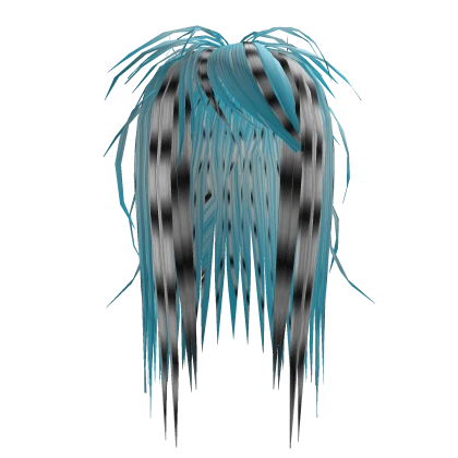 Scene Hair In Blue/Raccoon