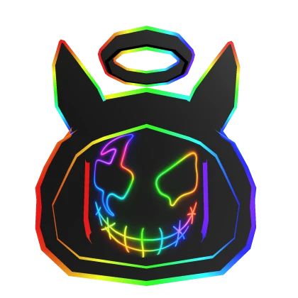 Rainbow Cartoony Hood