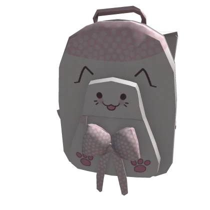 Cute Pink Kitty Backpack 