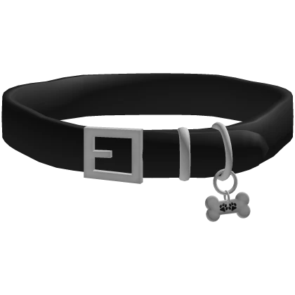 ♡ : black cute collar (3.0)