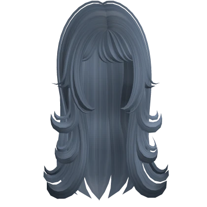 Long Wavy Kawaii Hair in Blue