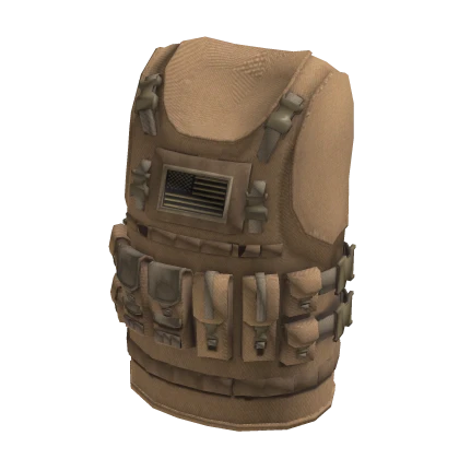 Realistic Military Vest - Tan 🇺🇸