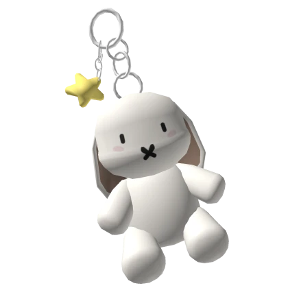 Cute Bunny Keychain