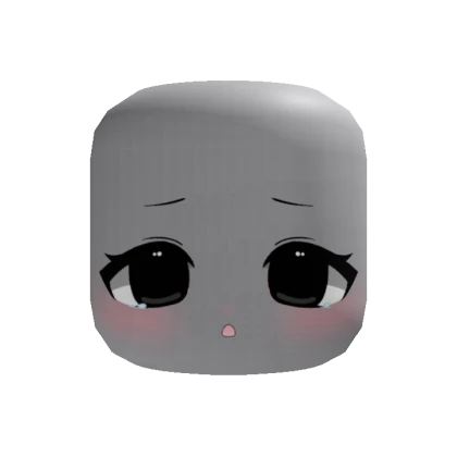 ♡ cutesy anime stressed chibi head