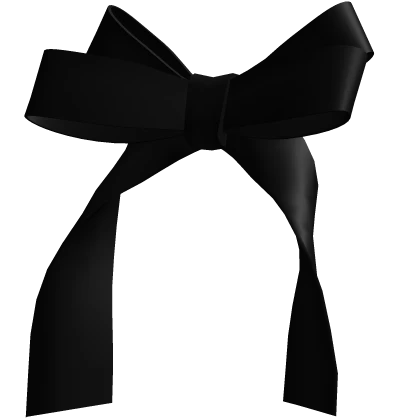 pretty black bow