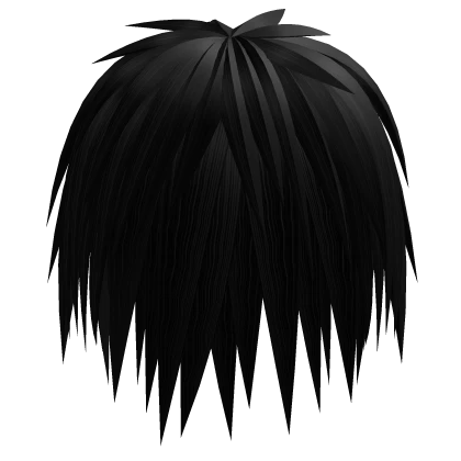 Emo Messy Spikey Cut [Black]