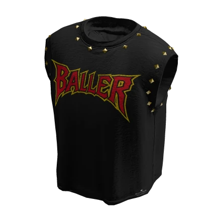 BALLER ARCHIVE black TOP TANK 