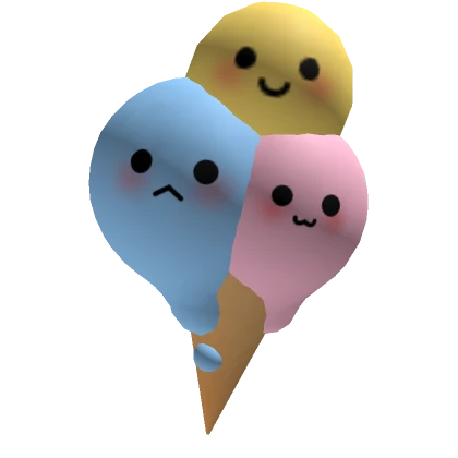 Cute 3 Balls Ice Cream