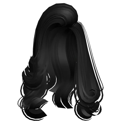 Lana's Side Swept Beehive Black 