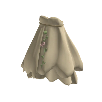 Faded White Fairy Core Dress