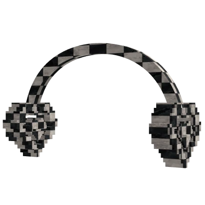 Fancy Tiles 8-Bit Headphones