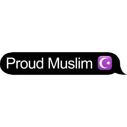Proud Muslim text