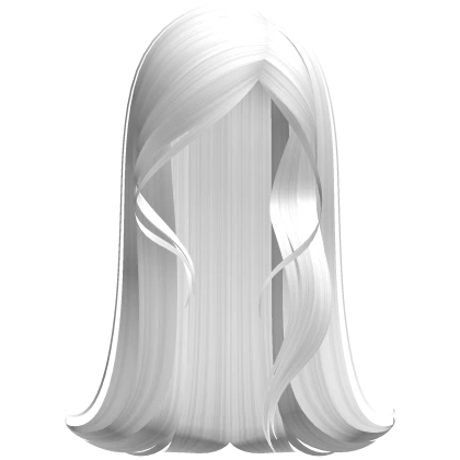 Silky Long Hair (White)