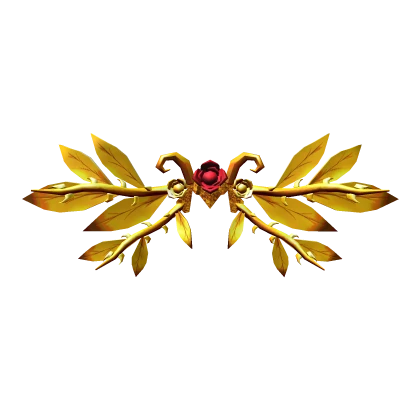 Golden Wild Garden Wings