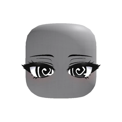 Animated Cute Tired Chibi Eyes - Spiral