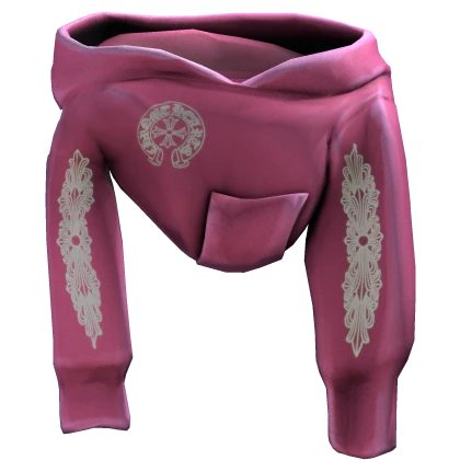 [3.0] Pink Chrome Shoulder Hoodie