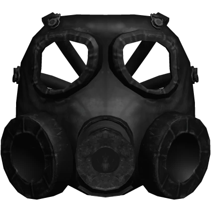 Dark Goth Gas Mask