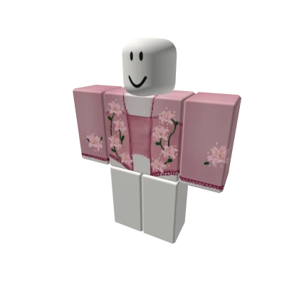 Kebaya bunga pink indonesia