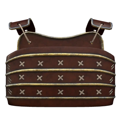 Samurai Chest Plate Armor - Brown