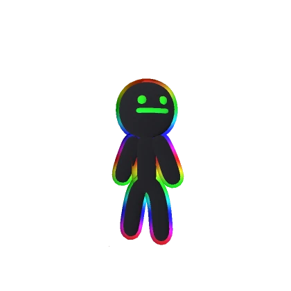 Mini Rainbow Stickman
