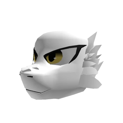 White Kemono Dragon Head