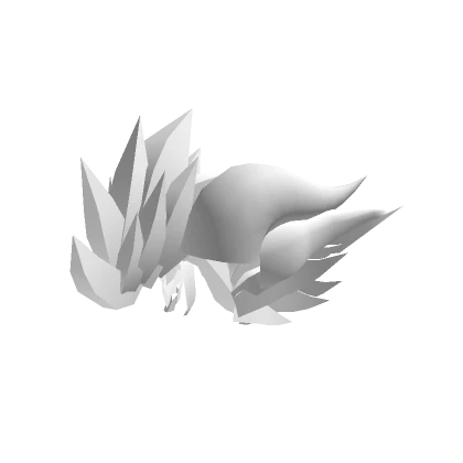 White Kemono Dragon Horns