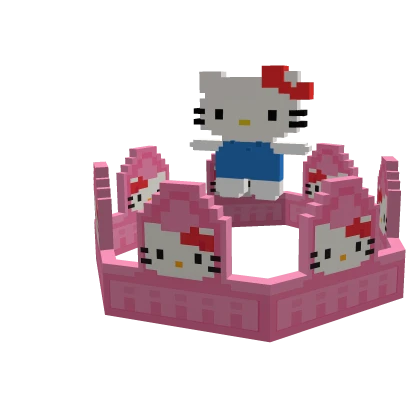 8-Bit Hello Kitty Crown