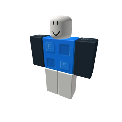 Sky Blue Old Universal Studs Torso Shirt