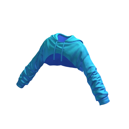 Drop Shoulder Shrug Blue