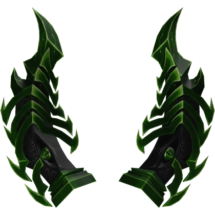 Emerald Dragonborne Horns