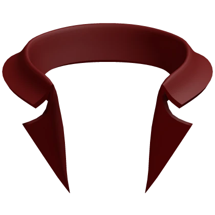 Red Crooked Collar