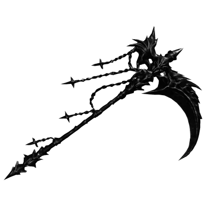 ✅️ Black Goth Vampire Scythe ✅️