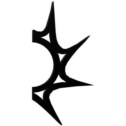 Spawn Point Fish Fin (Back) Black