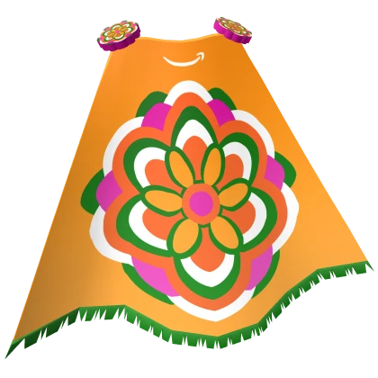 Amazon Diwali Rangoli Cape
