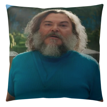 [⏳] Steve Jack Black Pillow