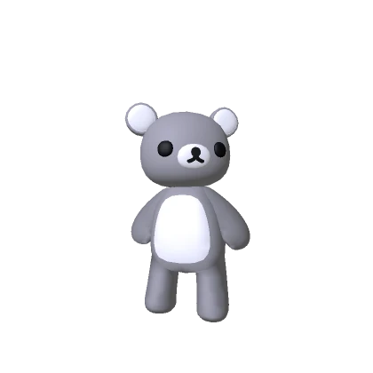 Kawaii Teddy Bear V2 (Recolorable)