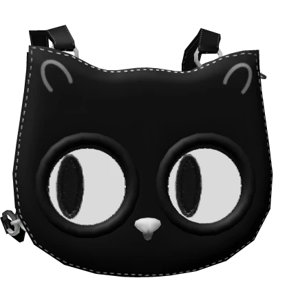 Black Cat Backpack w/ Following Eyes 3.0