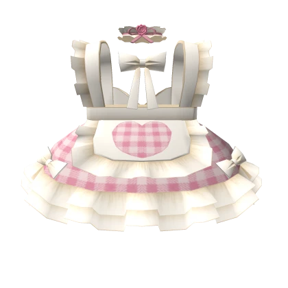 🎅❤3.0 Christmas Baker's Pink Apron