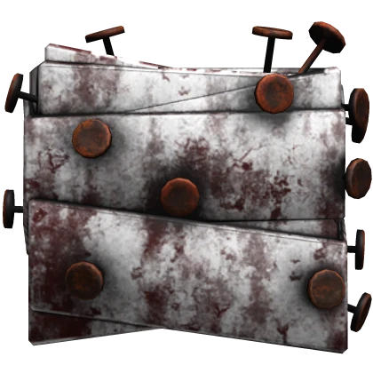 Grunge Bloody Bandage w/ Rusty Nails [Right]