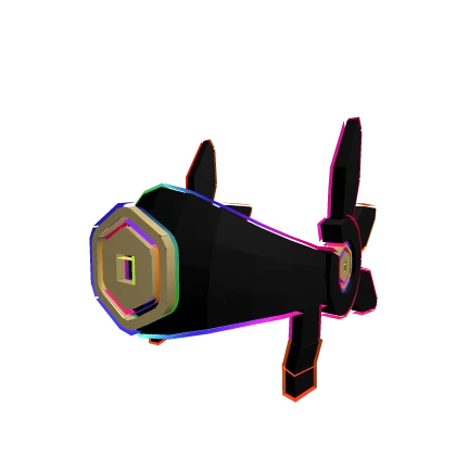 ☑️ Cartoony Rainbow Robux Valkyrie Helm