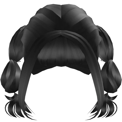 Korean Kawaii Bubly Braids with grey hair Shine