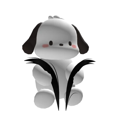 Pochacco Hair plushie black🎀🍮